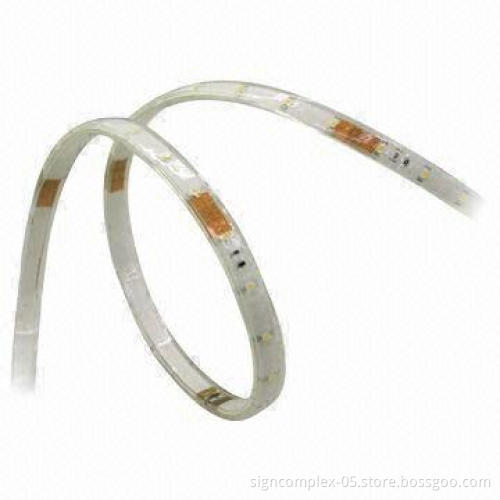 Waterproof LED Strip with Low Energy Consumption, High Light Yield and Very Clear SMD LEDs